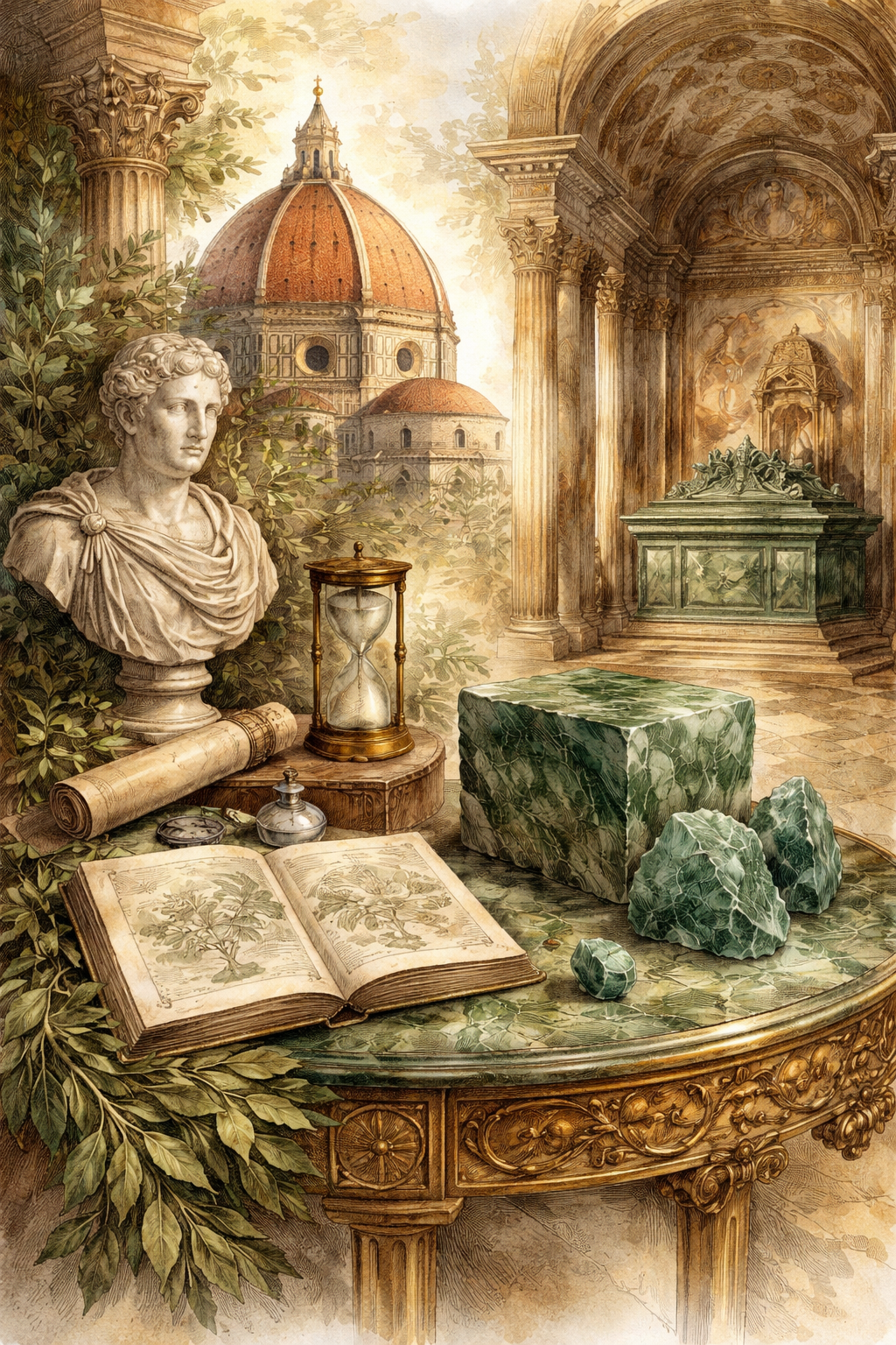 Le Vert d’Orezza : une pierre d’exception née du temps