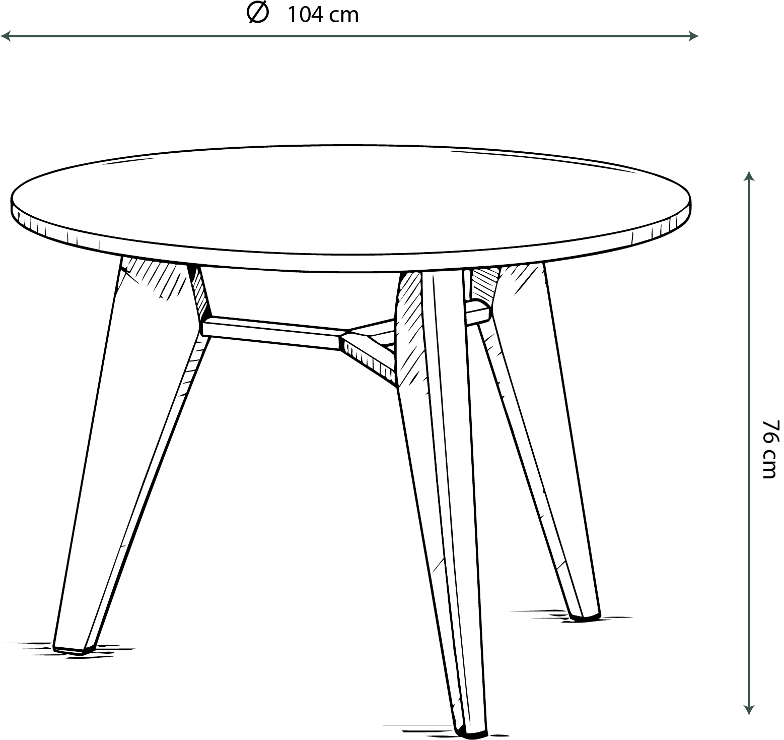 Table de repas - Giotto
